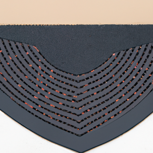 A stylish doormat placed at the entrance of a home to prevent dirt and debris