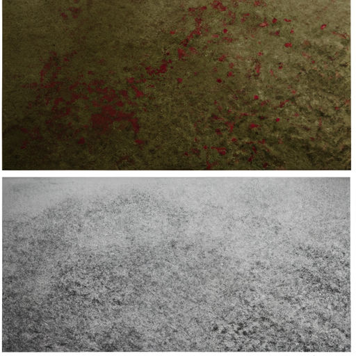 A before and after image showing the difference regular carpet maintenance can make.