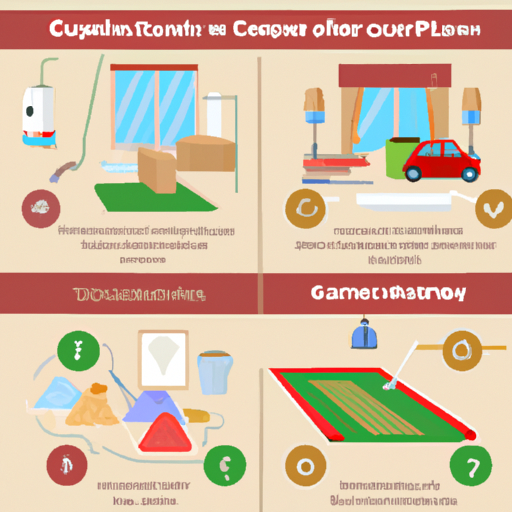 An infographic explaining different carpet cleaning methods