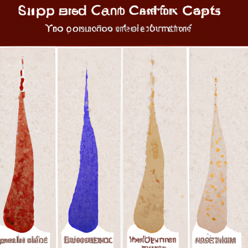 An infographic showing different types of carpet stains