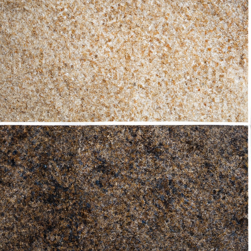 A comparative image showing a worn-out carpet and a well-maintained carpet after regular deep cleaning